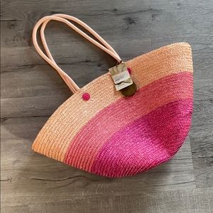 🎉HP🎉 Super cute pink beach bag